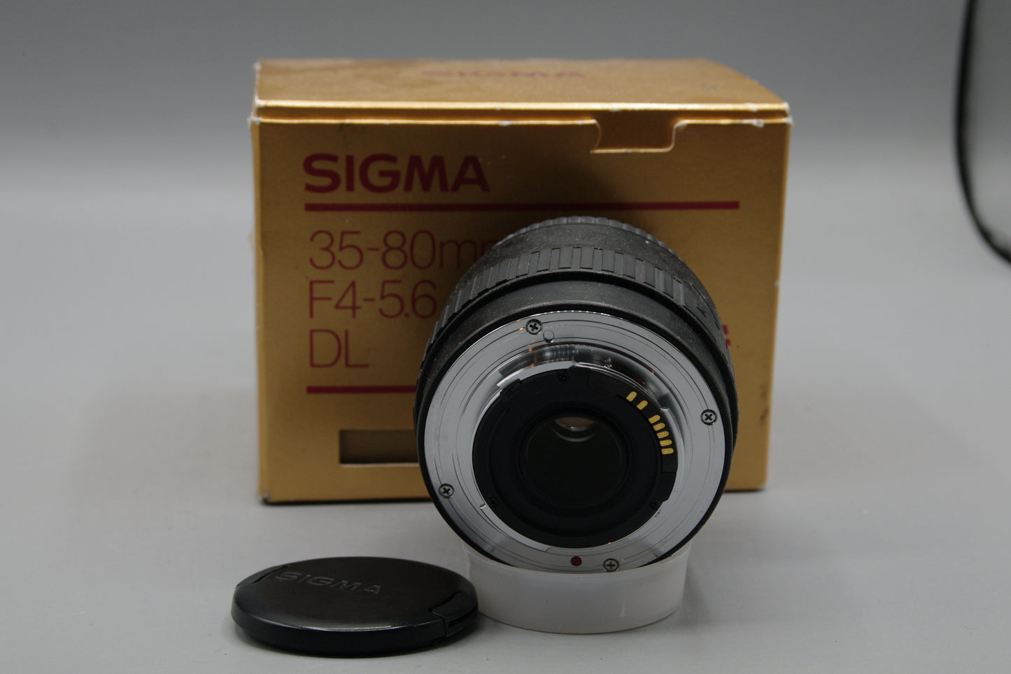 Boxed Sigma AF 35-80mm F/4-5.6 DL Lens - Sigma AF (SAF) Mount