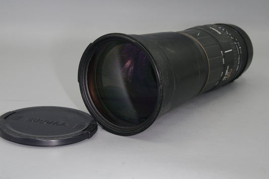Sigma 170–500mm F/5–6.3 APO Lens – Sigma AF (SAF) Mount – MF Only