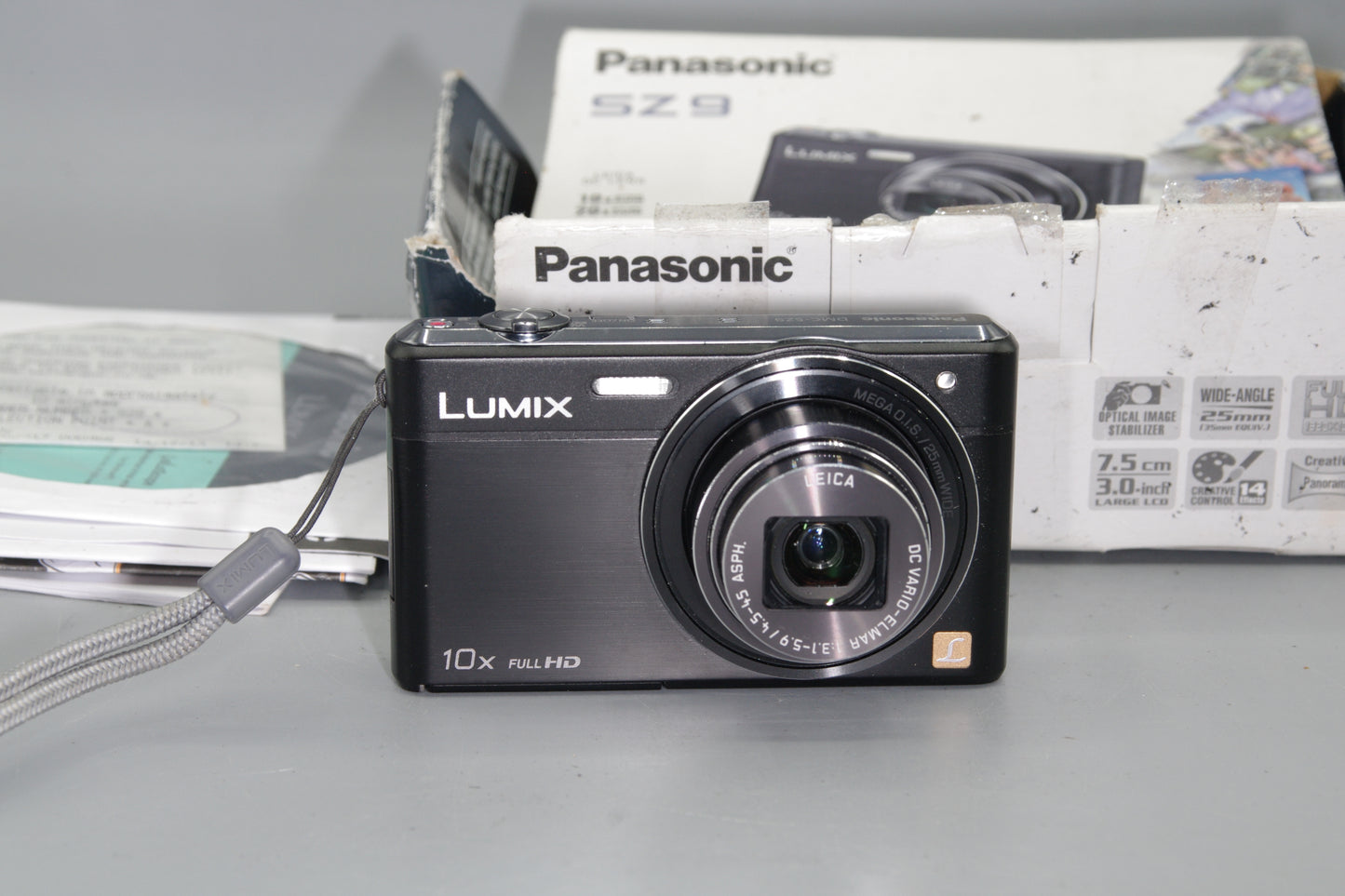 Panasonic Lumix DMC-SZ9 16.1MP Digital Compact VGC