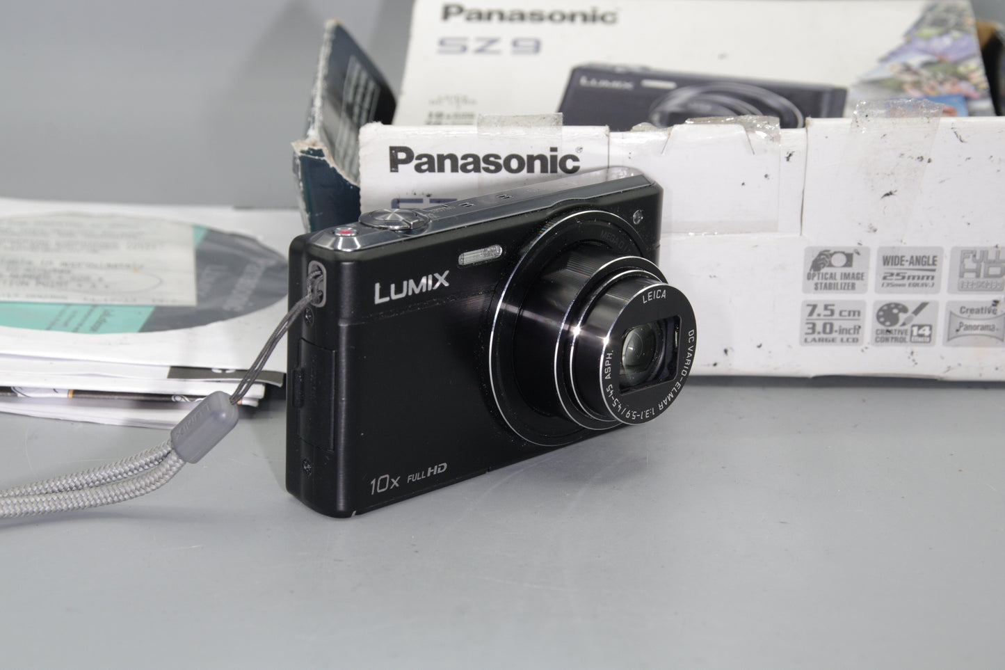 Panasonic Lumix DMC-SZ9 16.1MP Digital Compact VGC