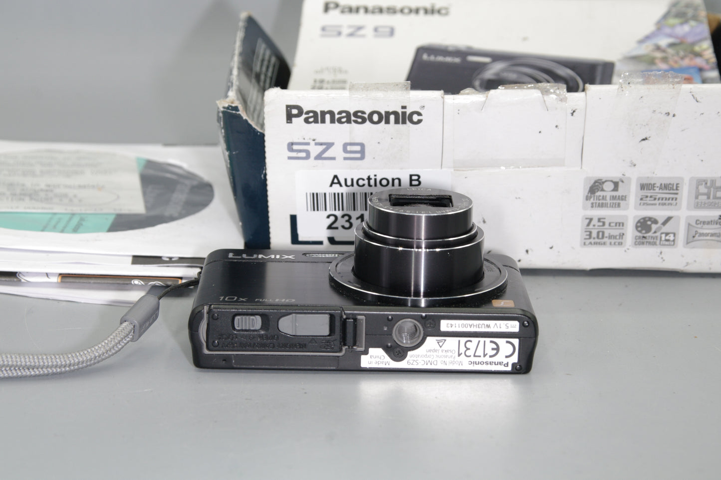 Panasonic Lumix DMC-SZ9 16.1MP Digital Compact VGC
