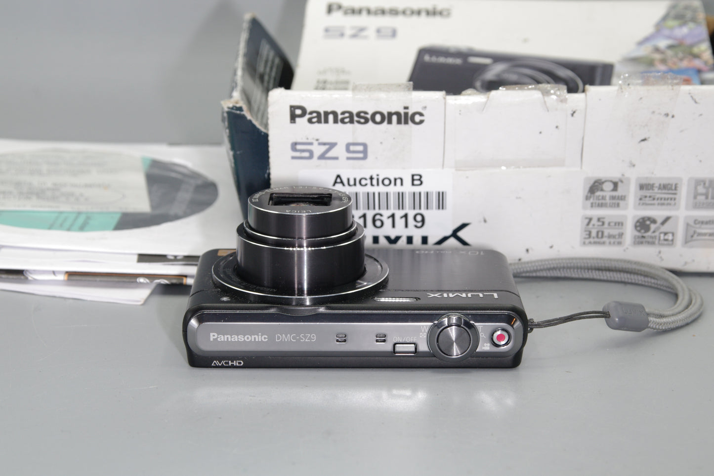 Panasonic Lumix DMC-SZ9 16.1MP Digital Compact VGC