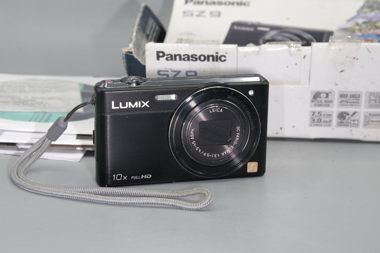 Panasonic Lumix DMC-SZ9 16.1MP Digital Compact VGC