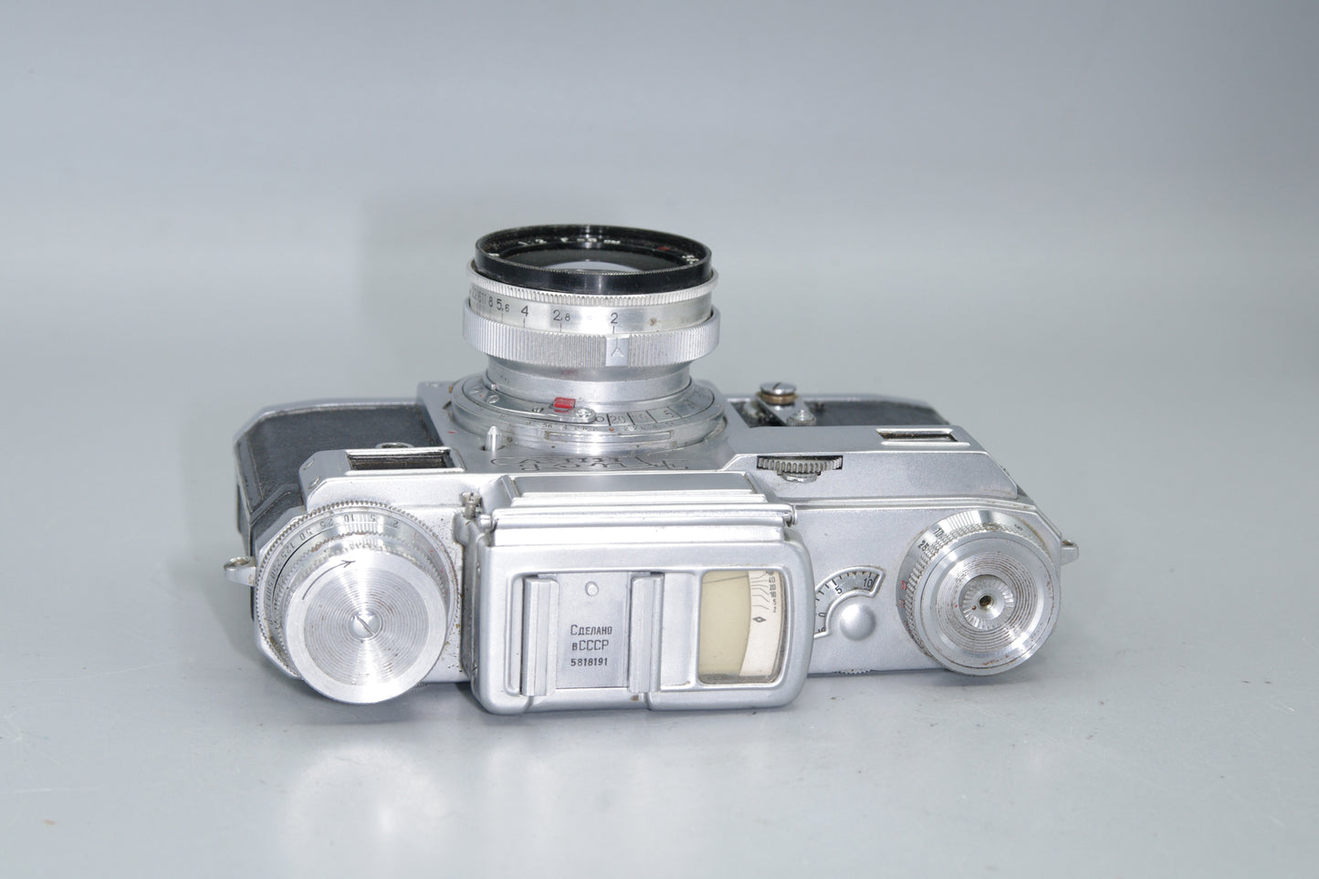 Soviet Kiev 3 35mm Contax Style Rangefinder with Jupiter 8 50mm Lens