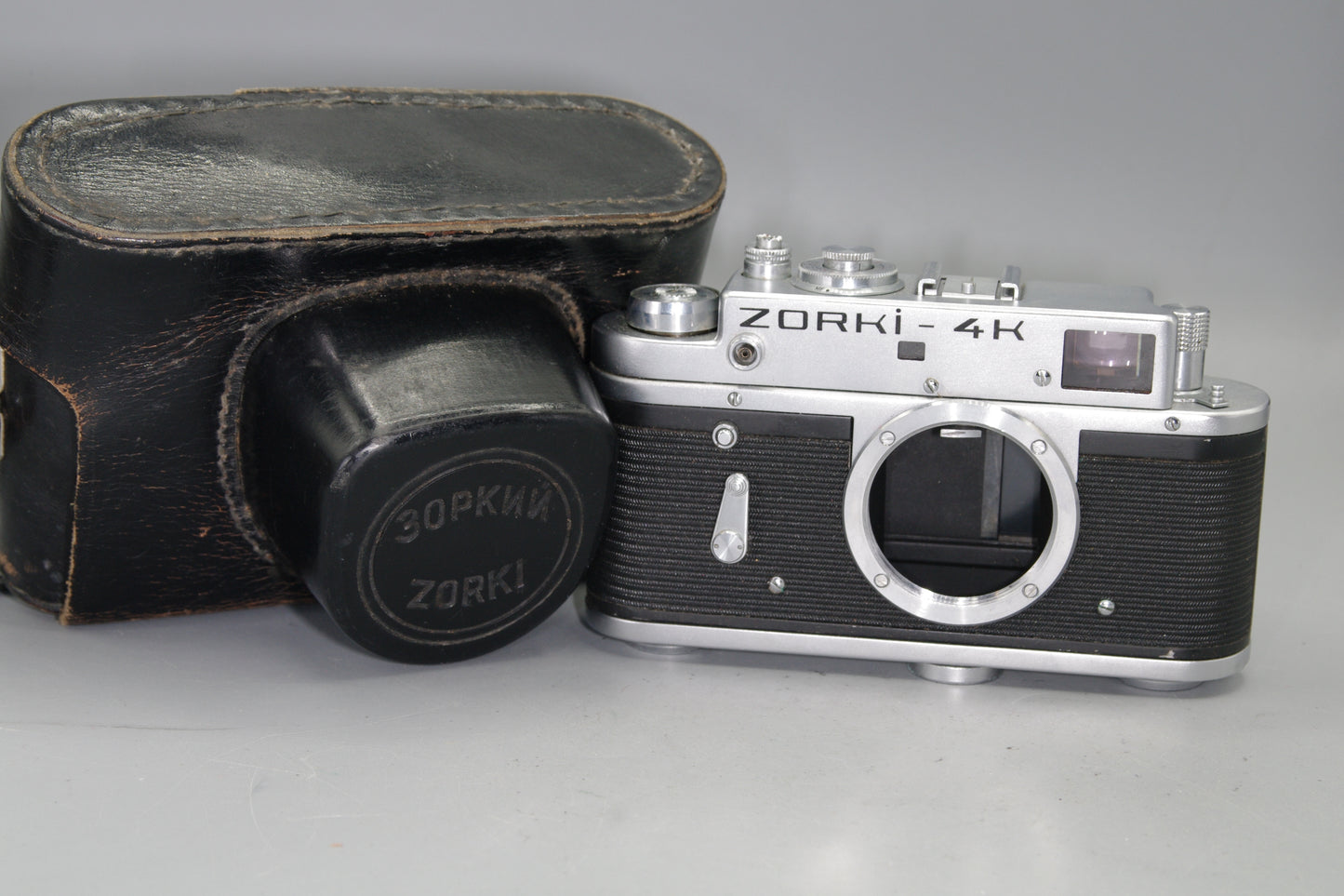 KMZ Zorki-4K 35mm Rangefinder Camera and Case