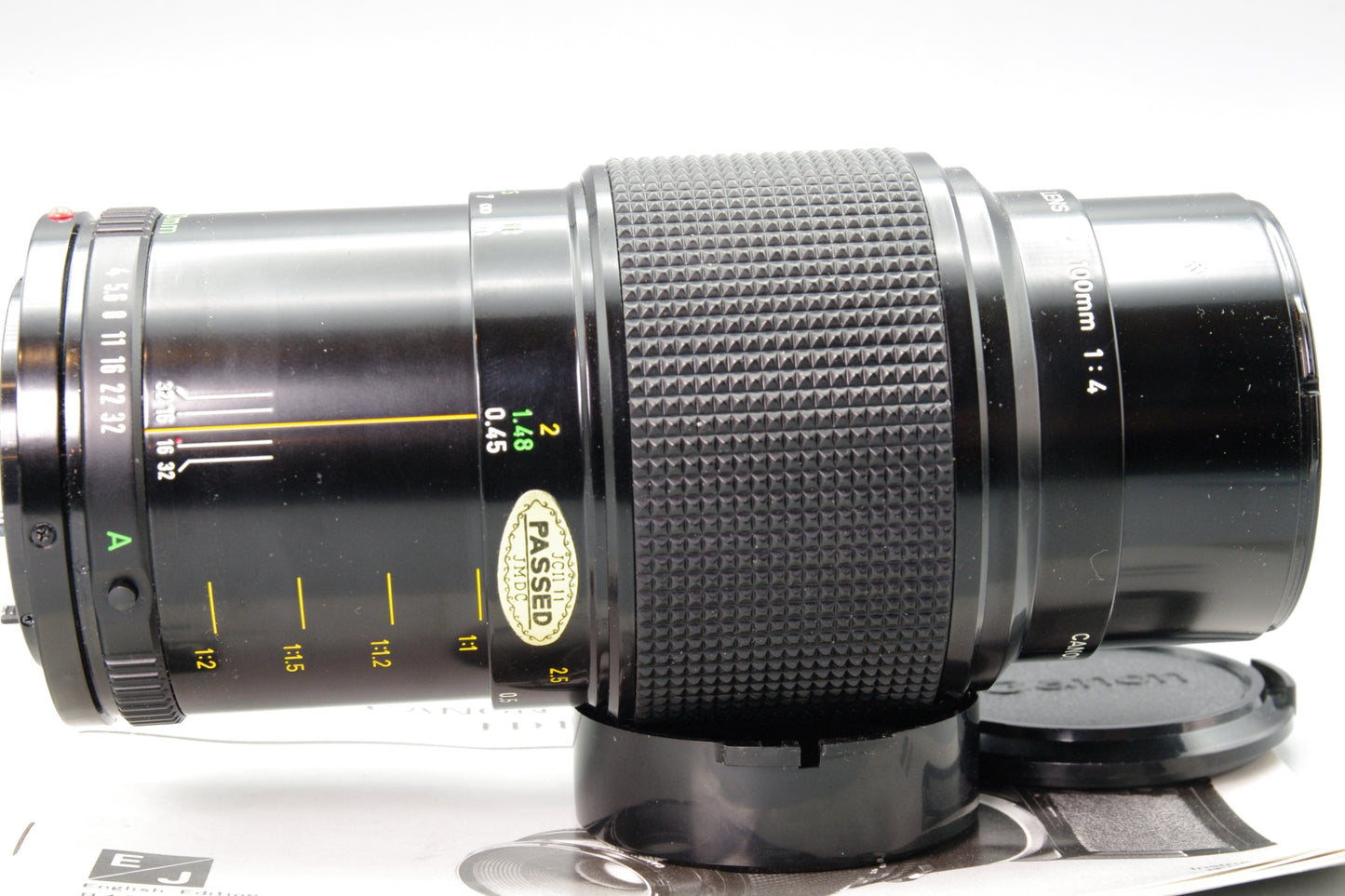 Canon FD 100mm f/4 Macro Lens – FD Mount – Excellent Condition with Instructions