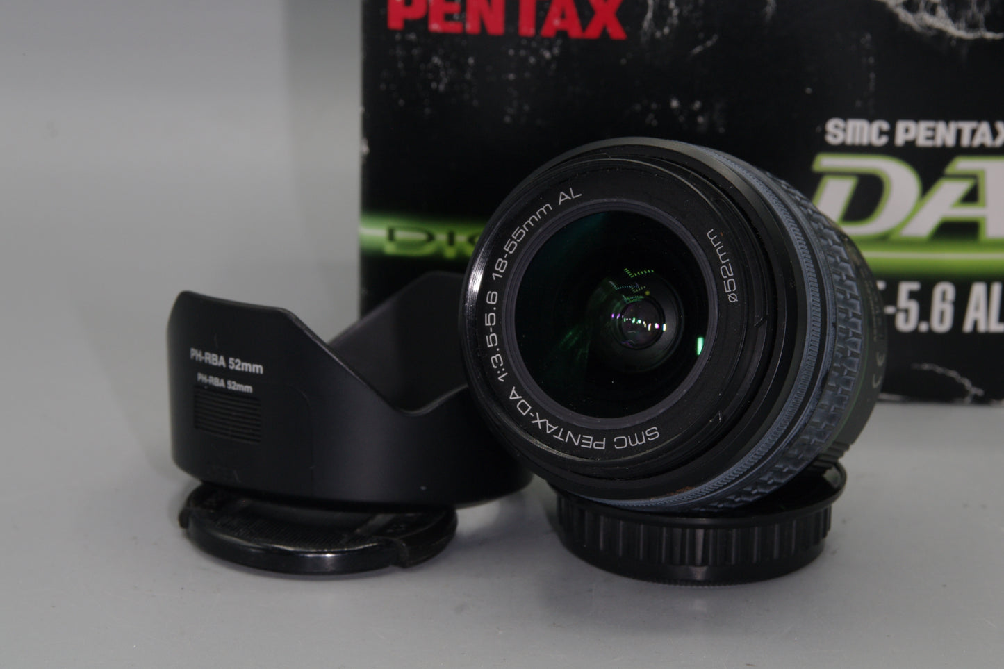 Boxed SMC Pentax-DA 18-55mm F/3.5-5.6 AL AF Zoom Lens - Pentax K Mount