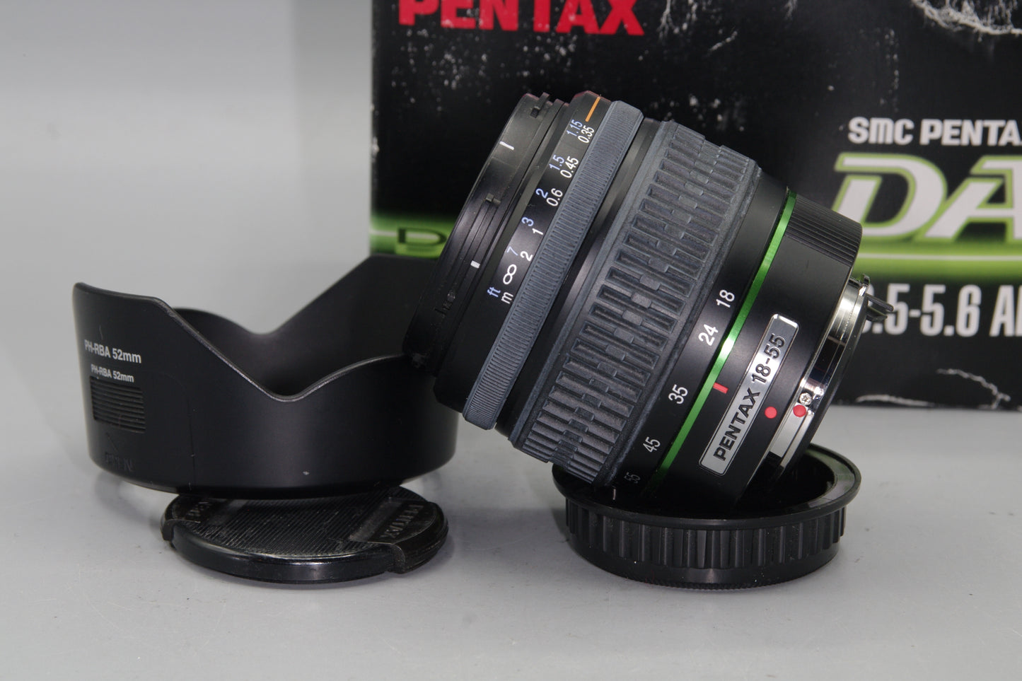 Boxed SMC Pentax-DA 18-55mm F/3.5-5.6 AL AF Zoom Lens - Pentax K Mount
