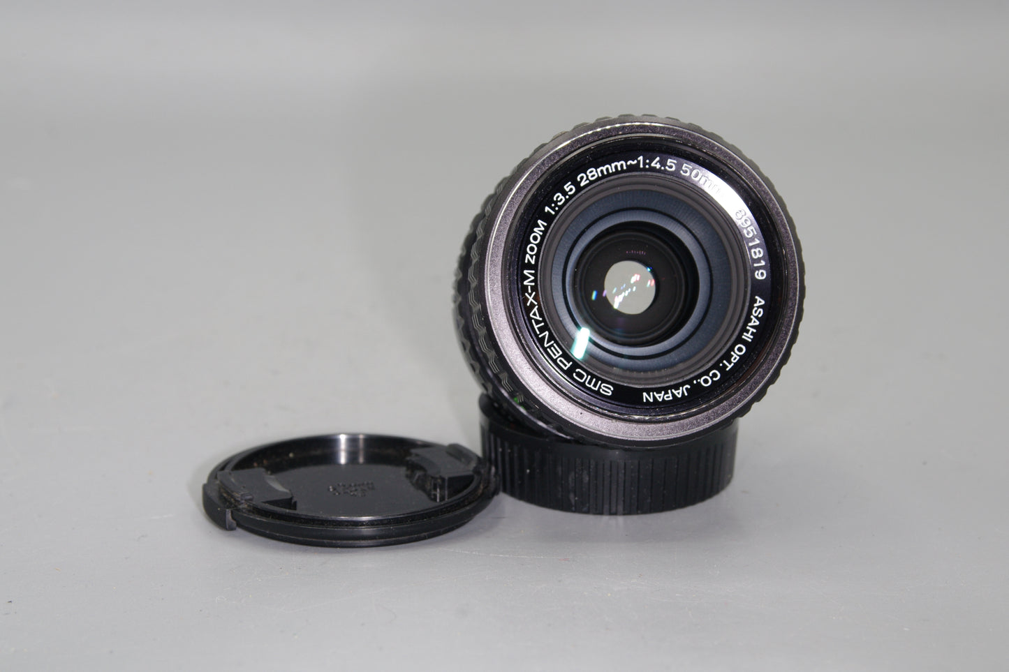 SMC Pentax-M 28-50mm F/3.5-4.5 Lens- Pentax K Mount - with both caps.