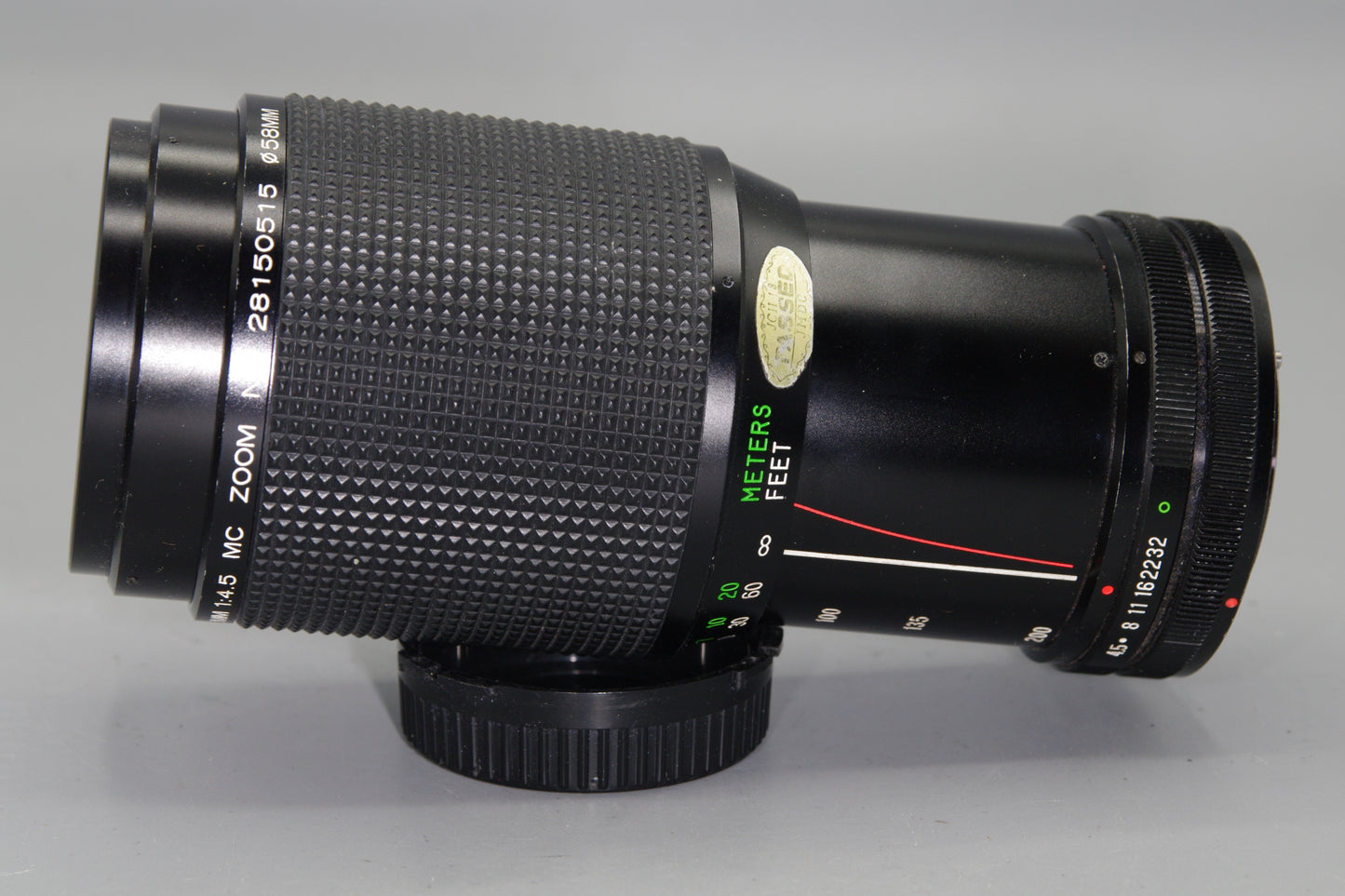 Vivitar 80-200mm F/4.5 Lens -Canon FD Mount - VGC