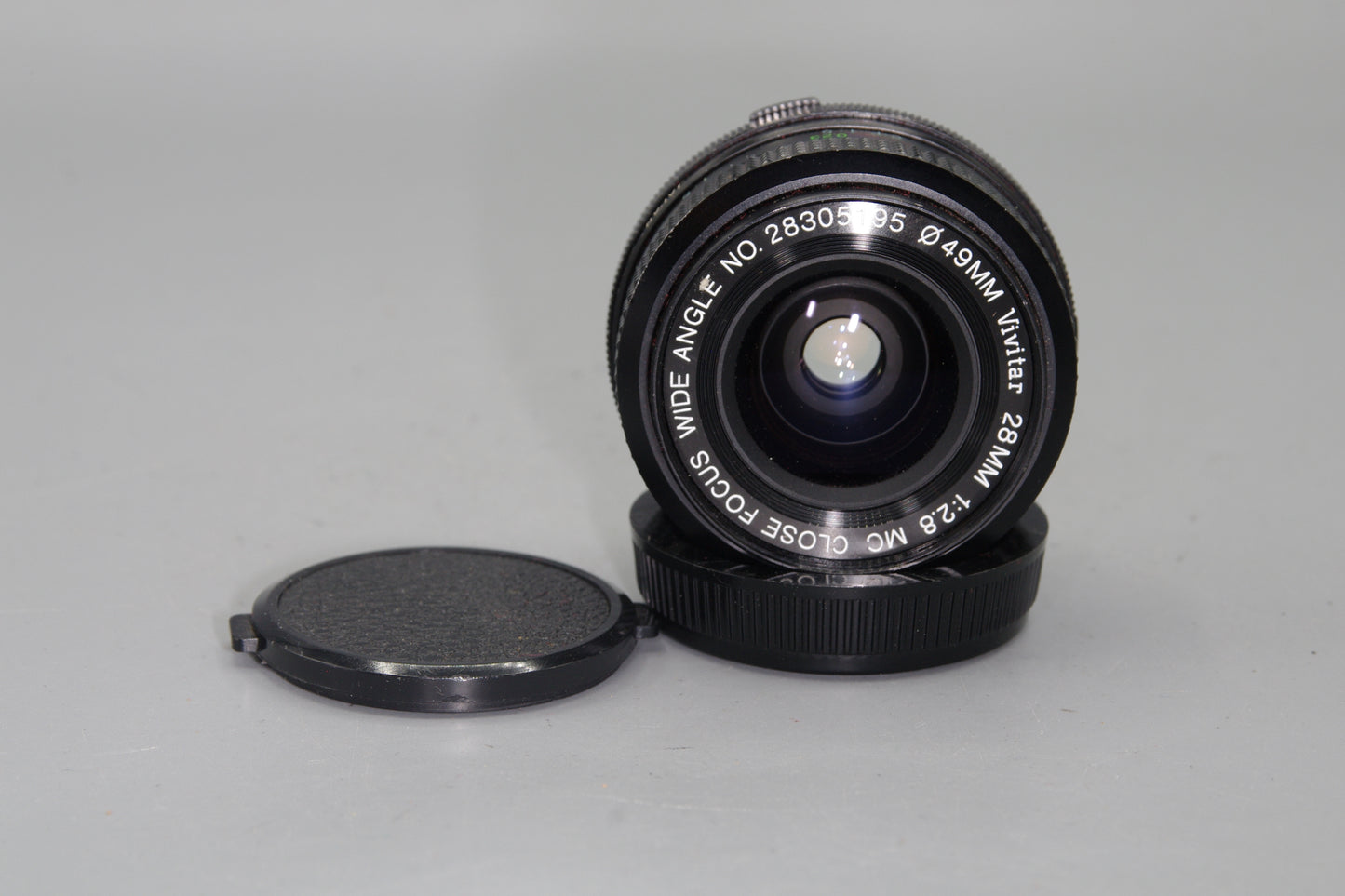 Vivitar 28mm F/2.8 Close Focus Wide Angle Lens - Olympus OM Mount