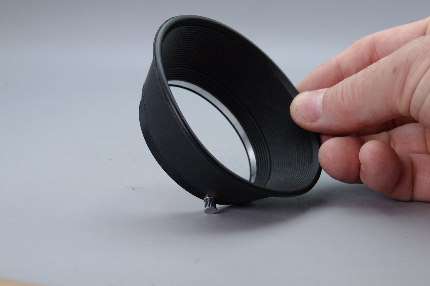Genuine Olympus Rubber Lens Hood for Zuiko 35–70mm