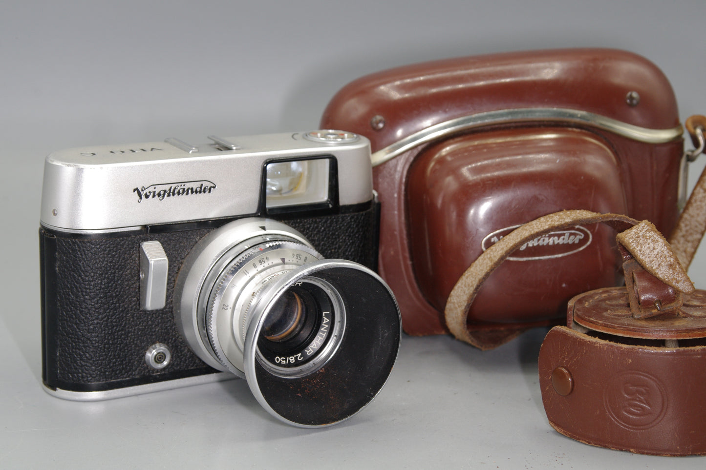 Voigtlander Vito C Camera with Case and Hood