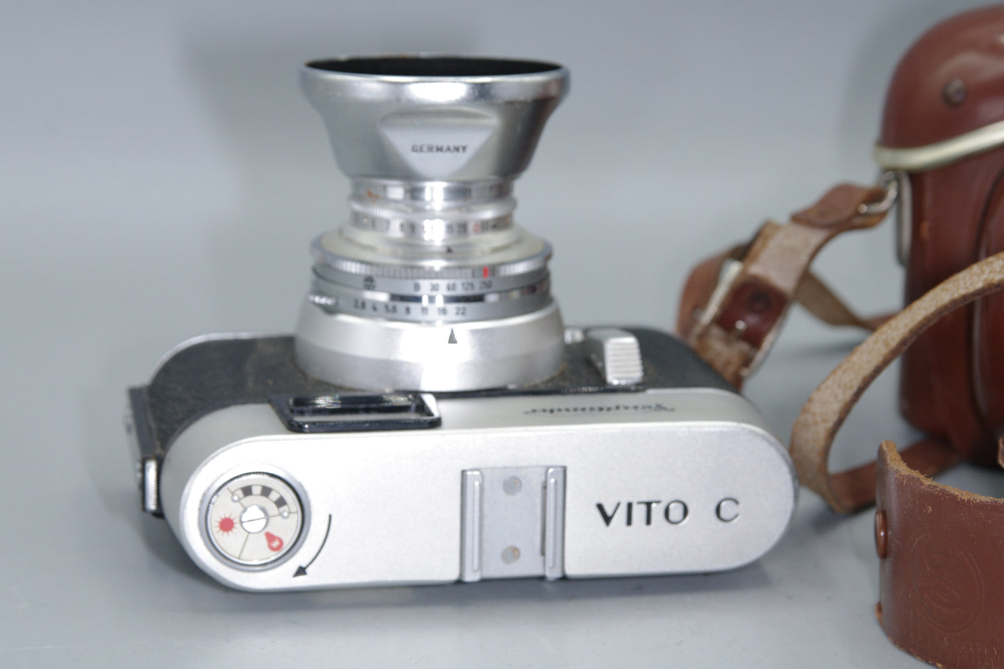 Voigtlander Vito C Camera with Case and Hood
