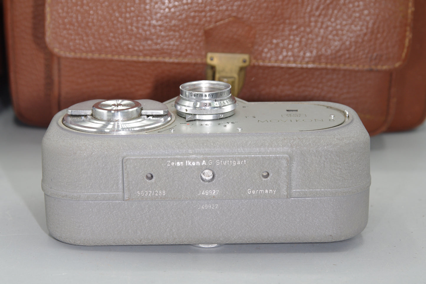 Zeiss Ikon Movikon 8 8mm Clockwork Camera with Movitelar/Movigonar