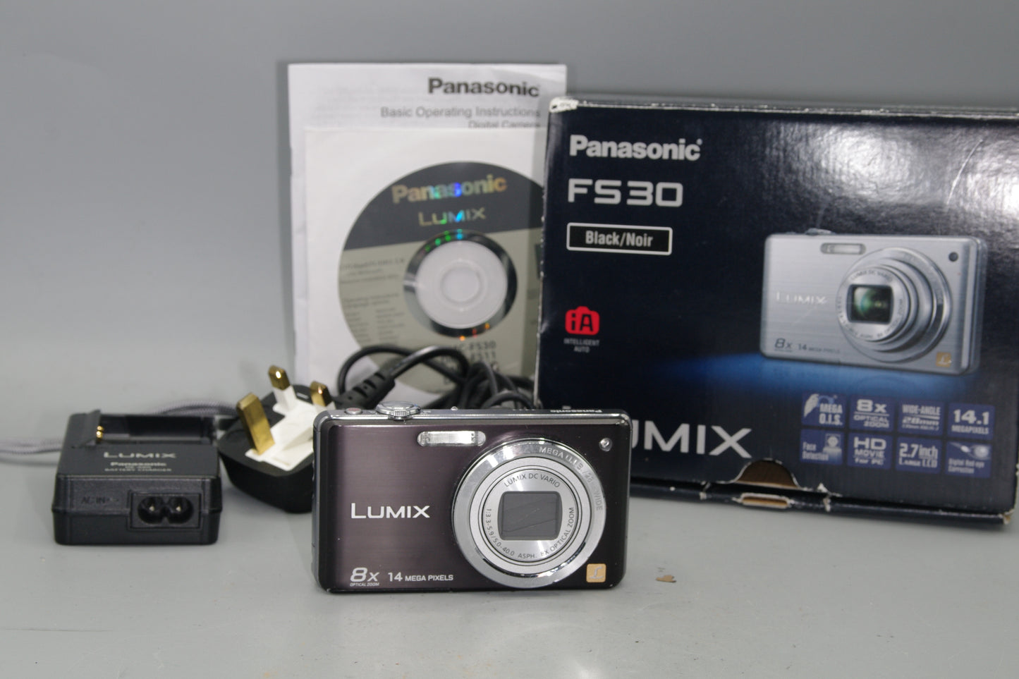 Panasonic Lumix DMC-FS30 14MP Digital Compact Excellent Boxed