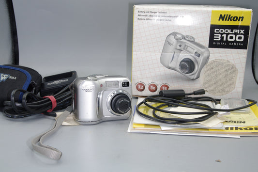Nikon Coolpix 3100 3.2MP Compact Digital - Boxed