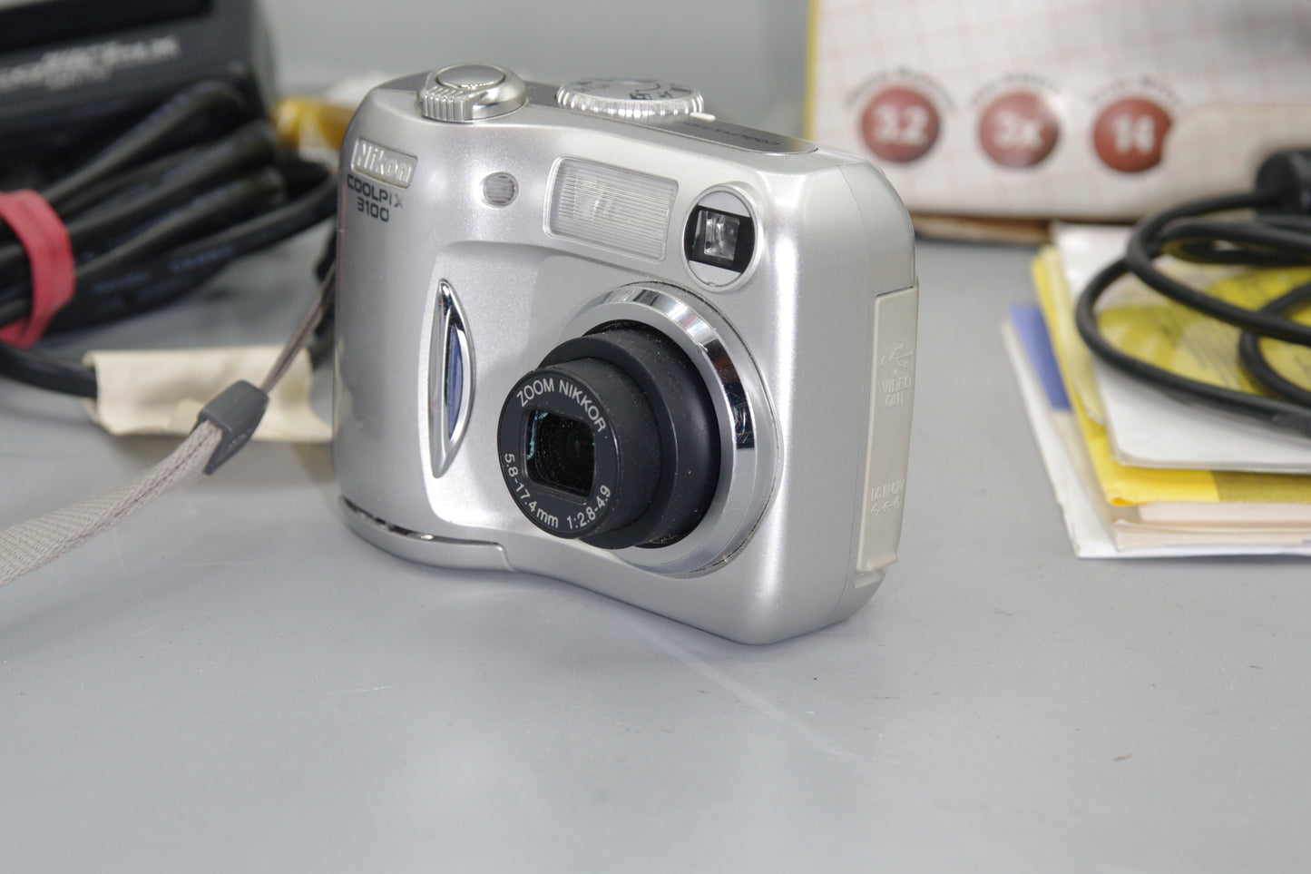 Nikon Coolpix 3100 3.2MP Compact Digital - Boxed