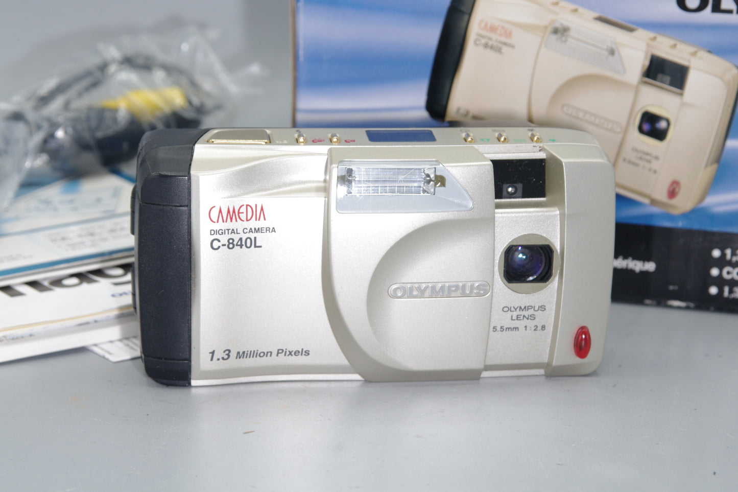Olympus Camedia C-840L 1.3MP Digital Compact Camera - Boxed Excellent