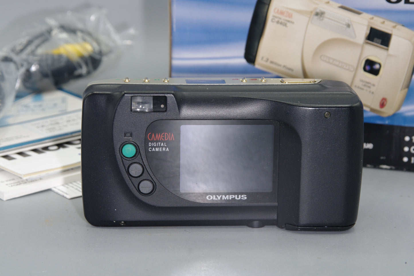 Olympus Camedia C-840L 1.3MP Digital Compact Camera - Boxed Excellent