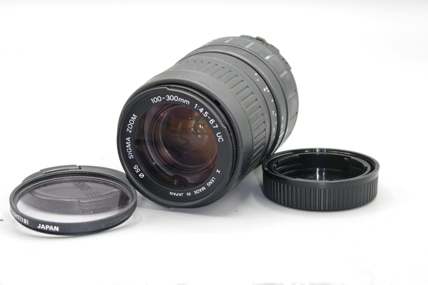 Sigma 100-300mm D F/4.5-6.7 UC AF Lens with caps and UV, Nikon F