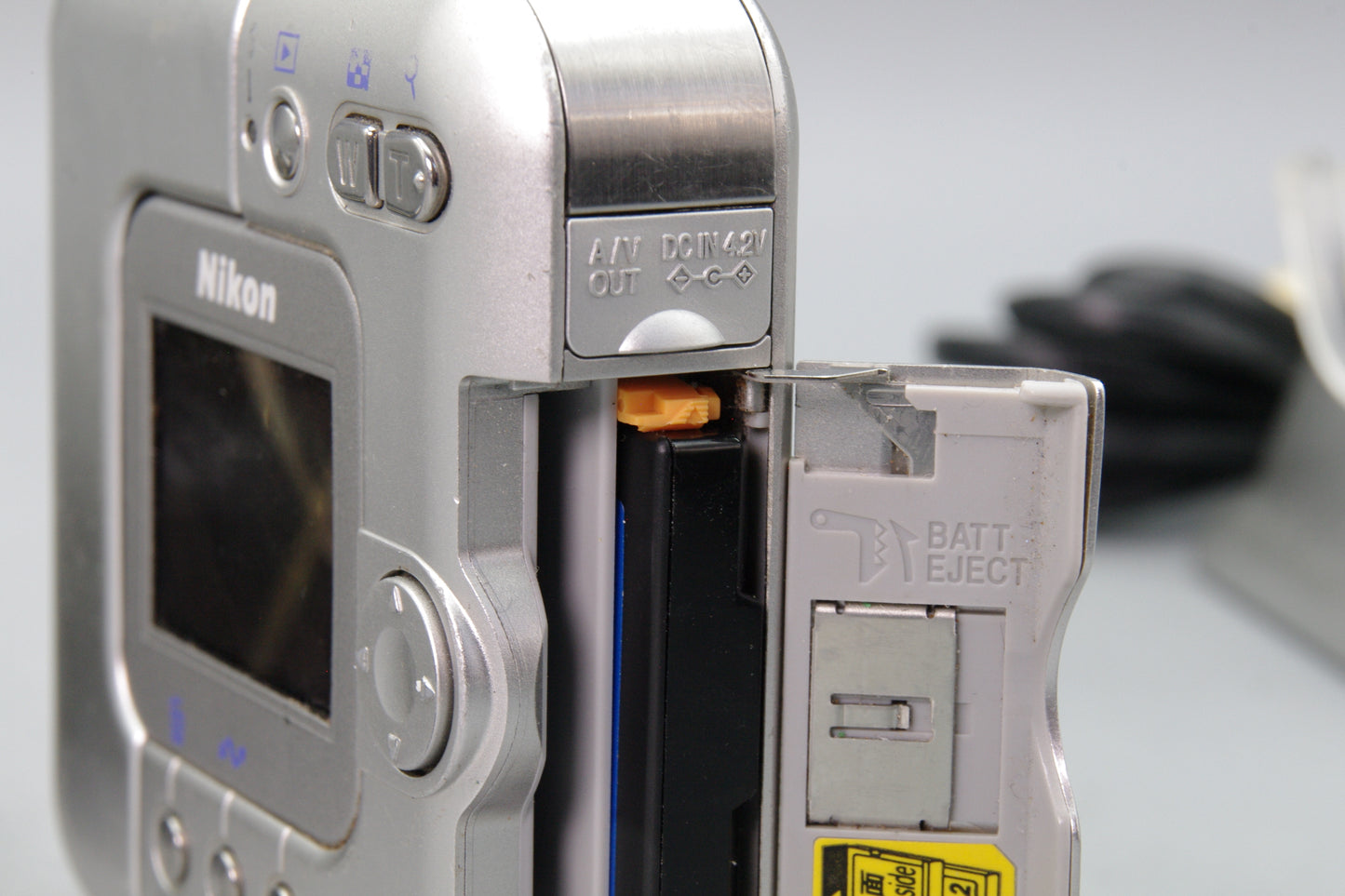 Nikon Coolpix SQ Digital Camera – With Dock and Power Supply