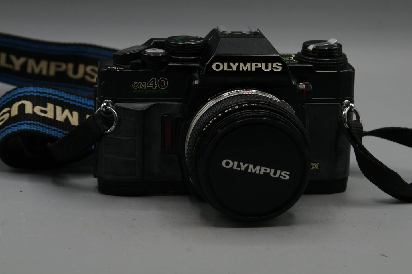 Olympus OM40 Program with 50mm Lens and Instructions - Tested