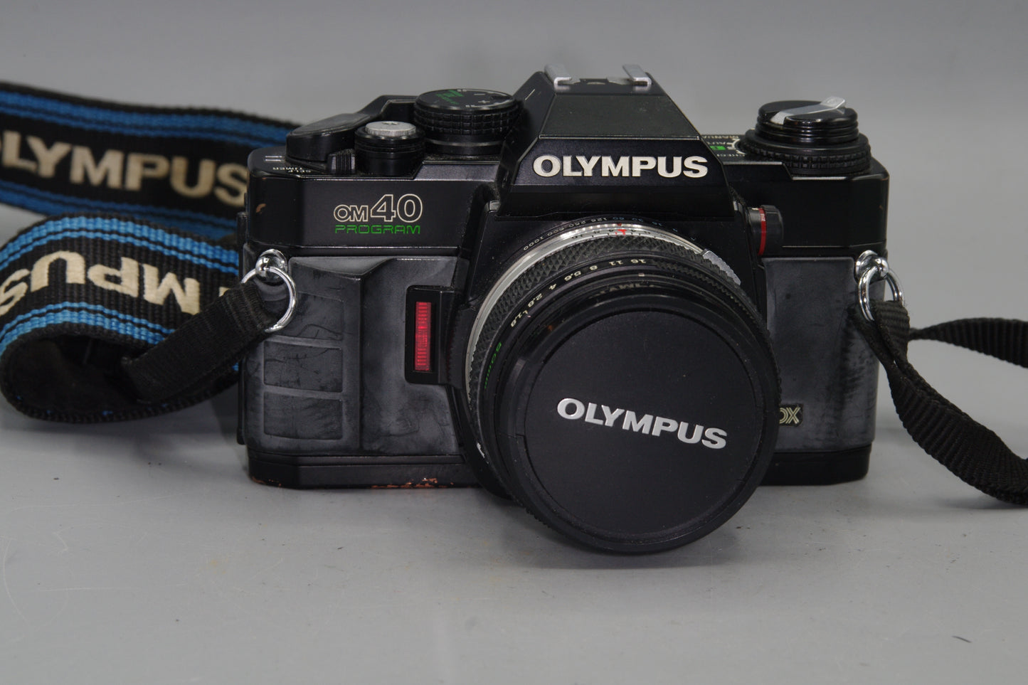 Olympus OM40 Program with 50mm Lens and Instructions - Tested