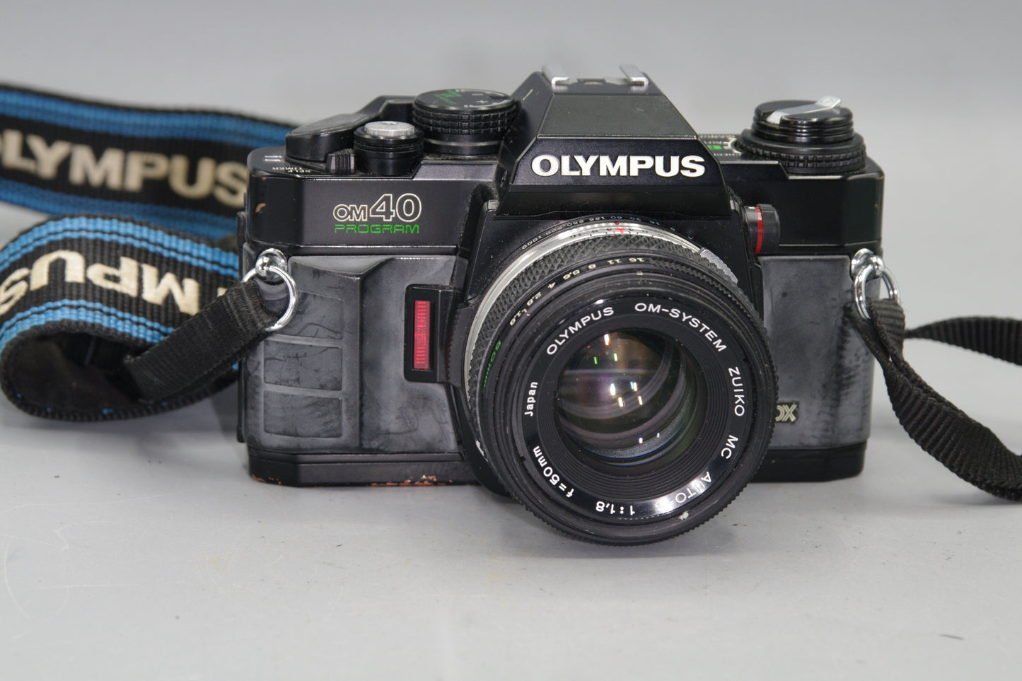 Olympus OM40 Program with 50mm Lens and Instructions - Tested