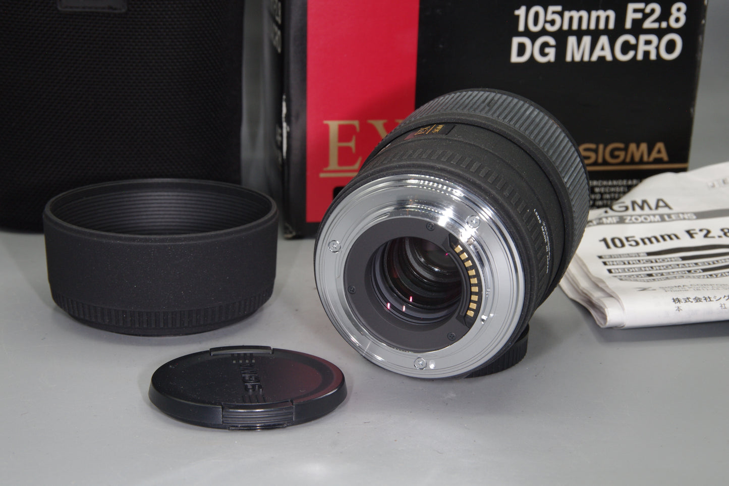 Sigma 105mm f/2.8 DG Macro Lens – Four Thirds Mount – Boxed – Excellent