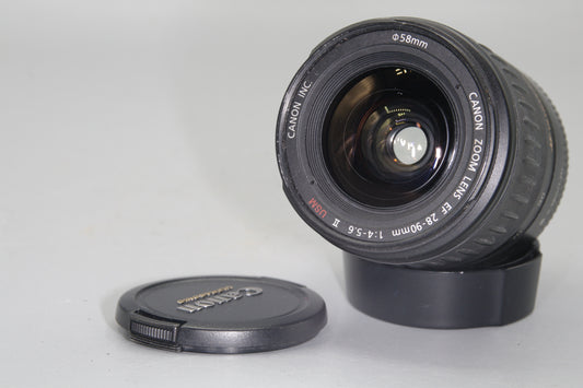 Canon EF 28-90mm F/4-5.6 USM II AF Zoom Lens with Caps Excellent