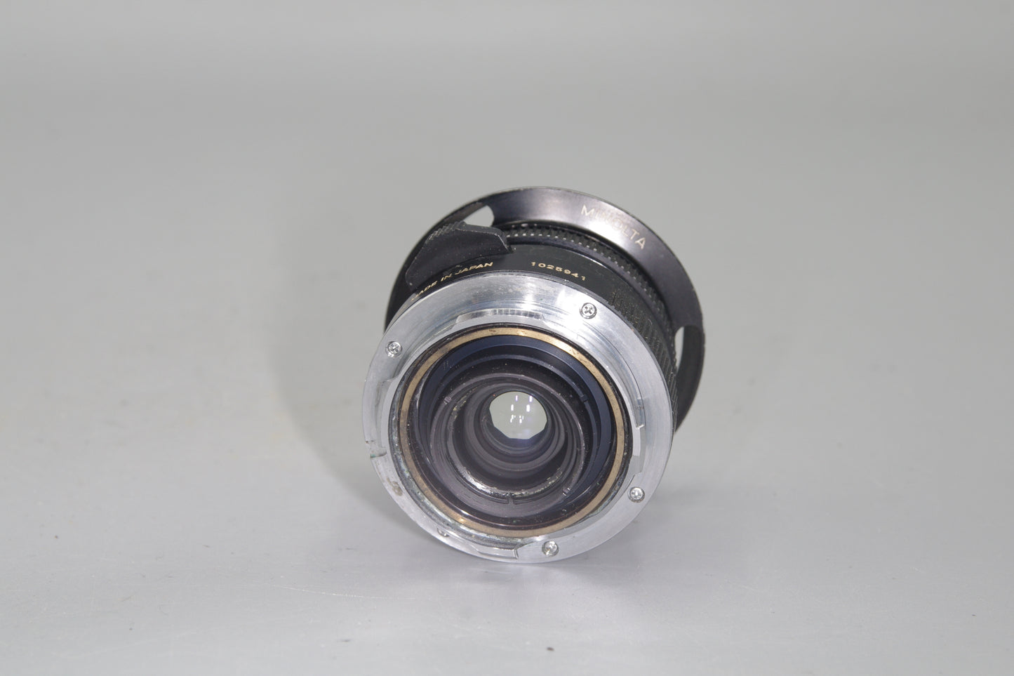 Minolta M-Rokkor 28mm F/2.8 Lens and Hood for CLE