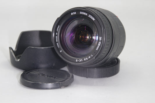 Sigma 28-105mm F/4-5.6 UC-II  AF Zoom Lens A Mount