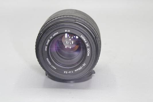 Sigma 70–210mm f/4–5.6 AF Zoom Lens – A Mount – Minor Fungus – Good Optics
