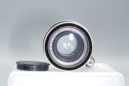 Carl Zeiss Biometar 80mm f/2.8 Lens – Exakta Mount – Minor Haze – Good Condition