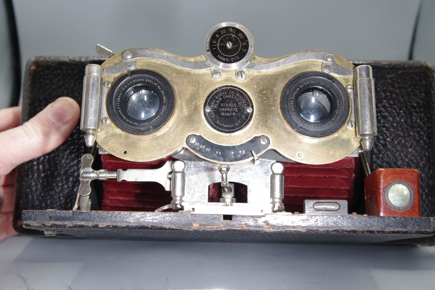 Kodak Stereo Hawk-Eye Folding Camera