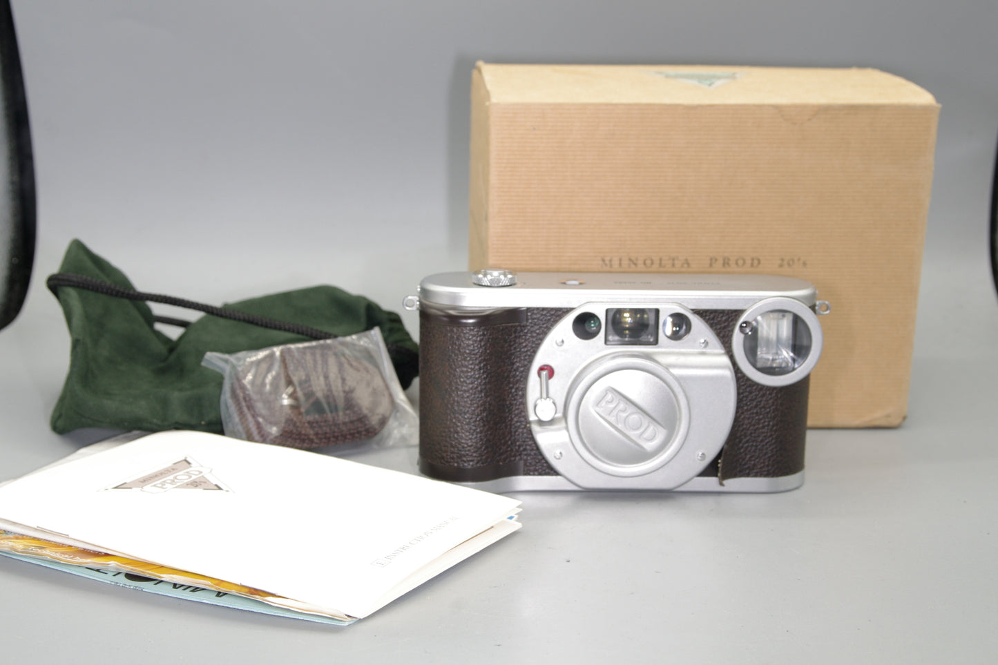 Minolta Prod 20’s 35mm Compact Camera – Boxed – Retro Design – Fully Automatic
