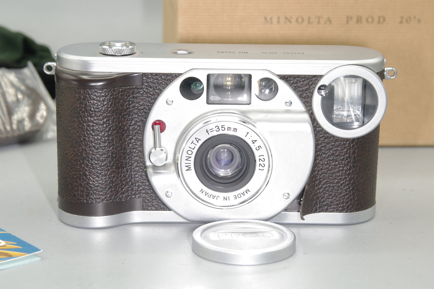 Minolta Prod 20’s 35mm Compact Camera – Boxed – Retro Design – Fully Automatic