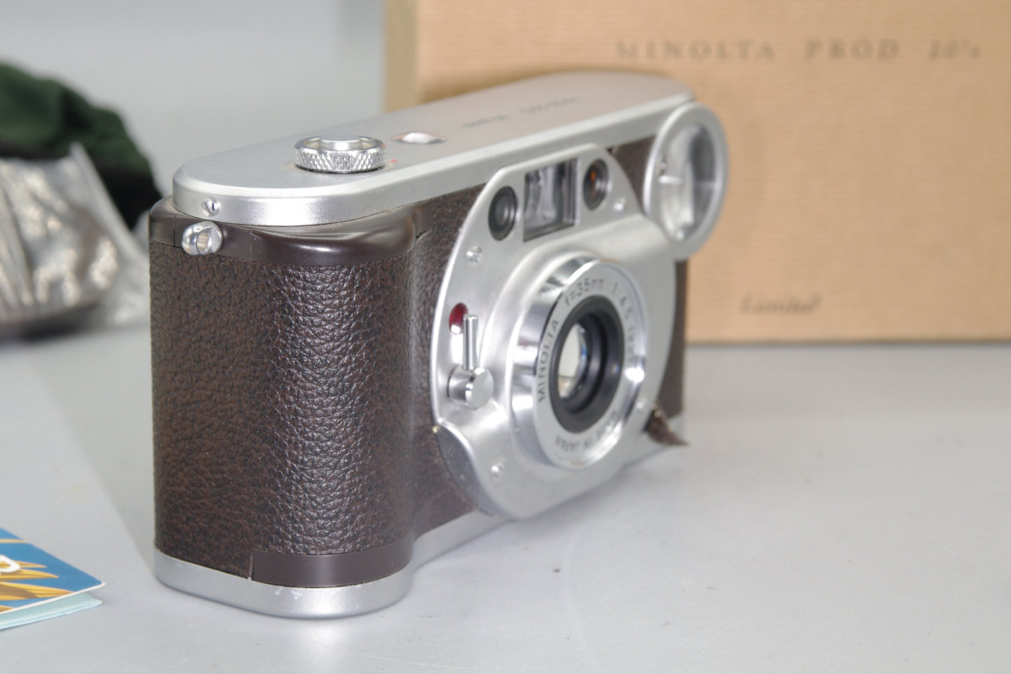Minolta Prod 20’s 35mm Compact Camera – Boxed – Retro Design – Fully Automatic