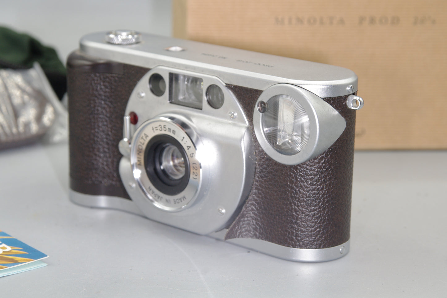 Minolta Prod 20’s 35mm Compact Camera – Boxed – Retro Design – Fully Automatic
