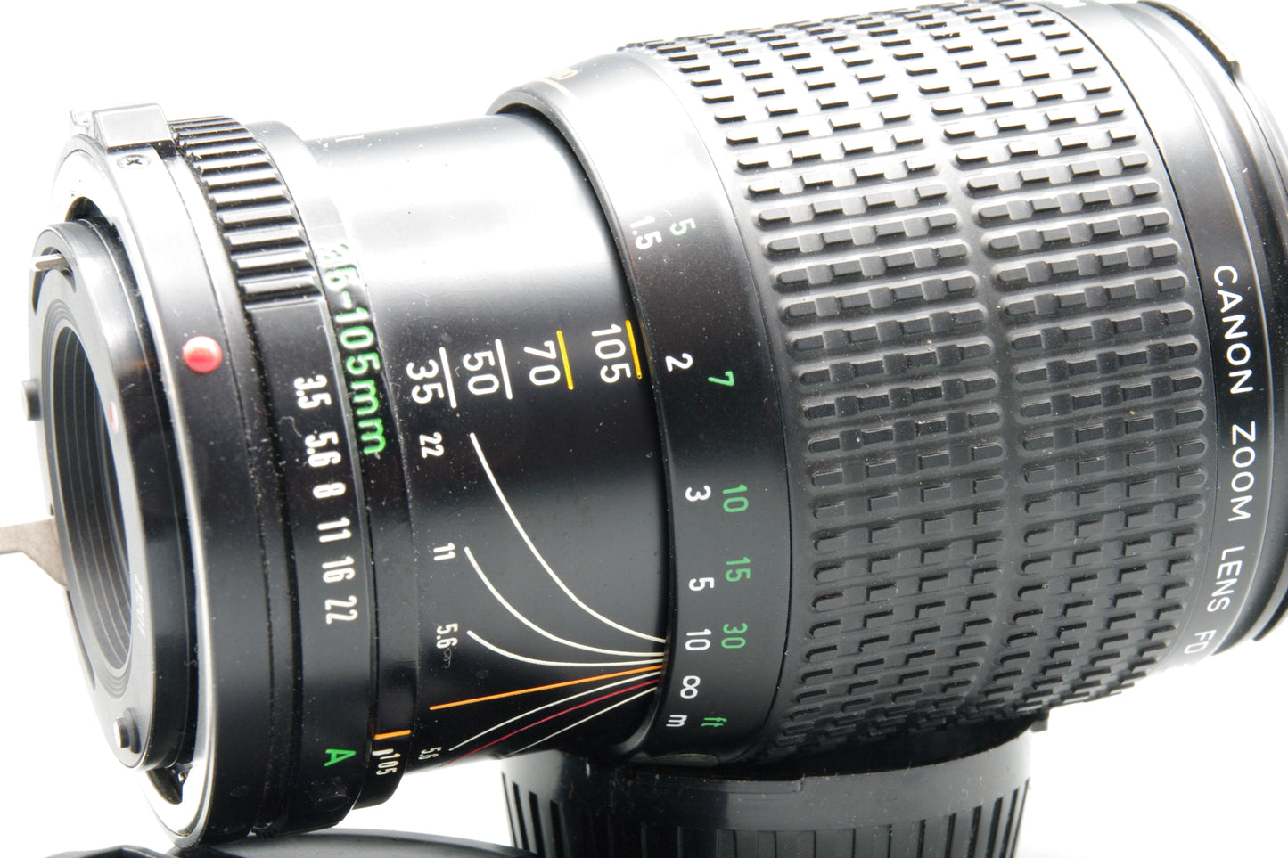 Canon FD 35–105mm f/3.5–4.5 Zoom Lens – Canon FD Mount – Very Good Condition