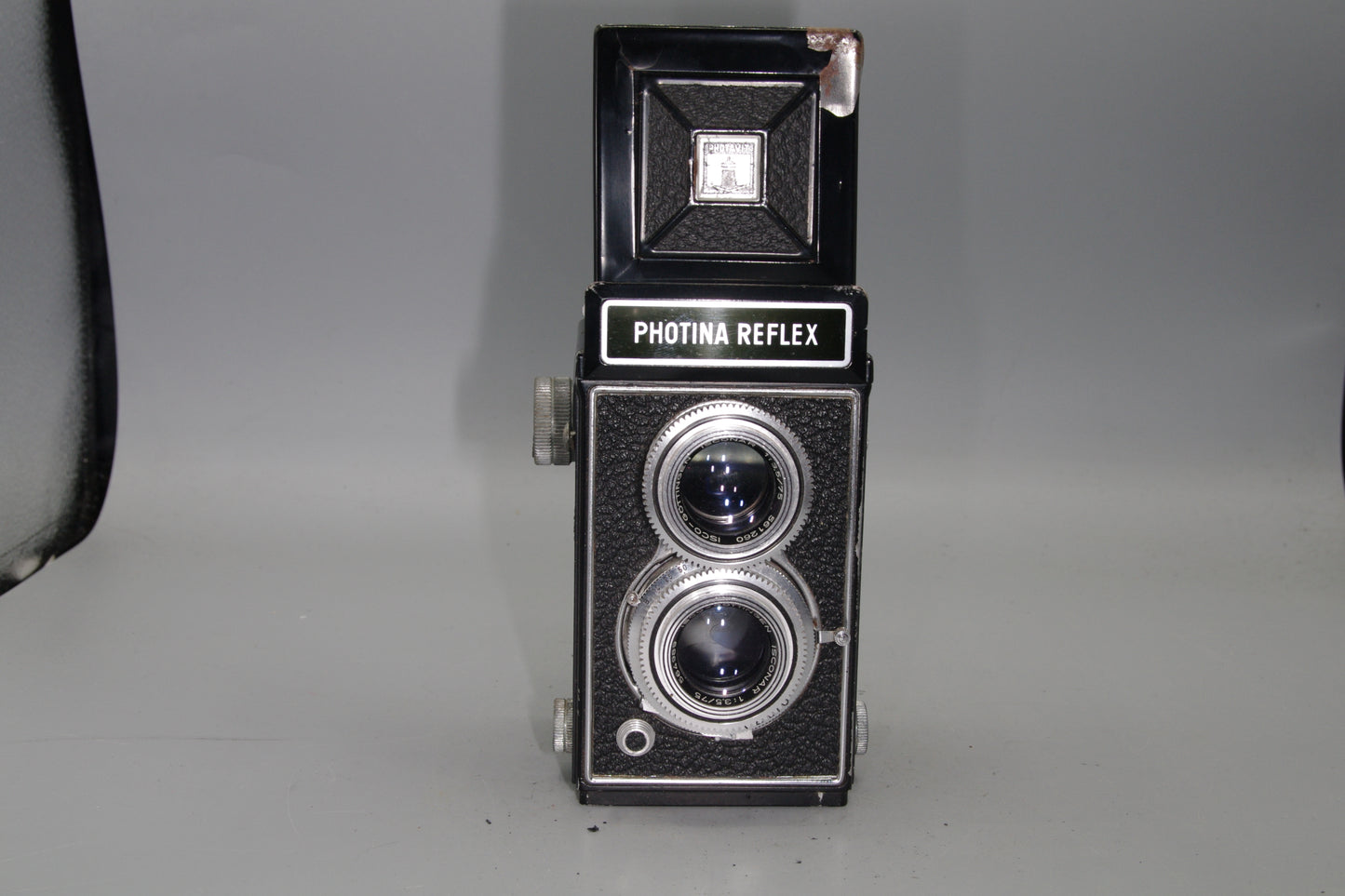 Photina Reflex TLR – 120 Film – Shutter Working – Focus Screen Broken – Rare German Twin Lens