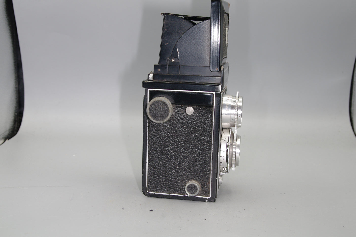 Photina Reflex TLR – 120 Film – Shutter Working – Focus Screen Broken – Rare German Twin Lens