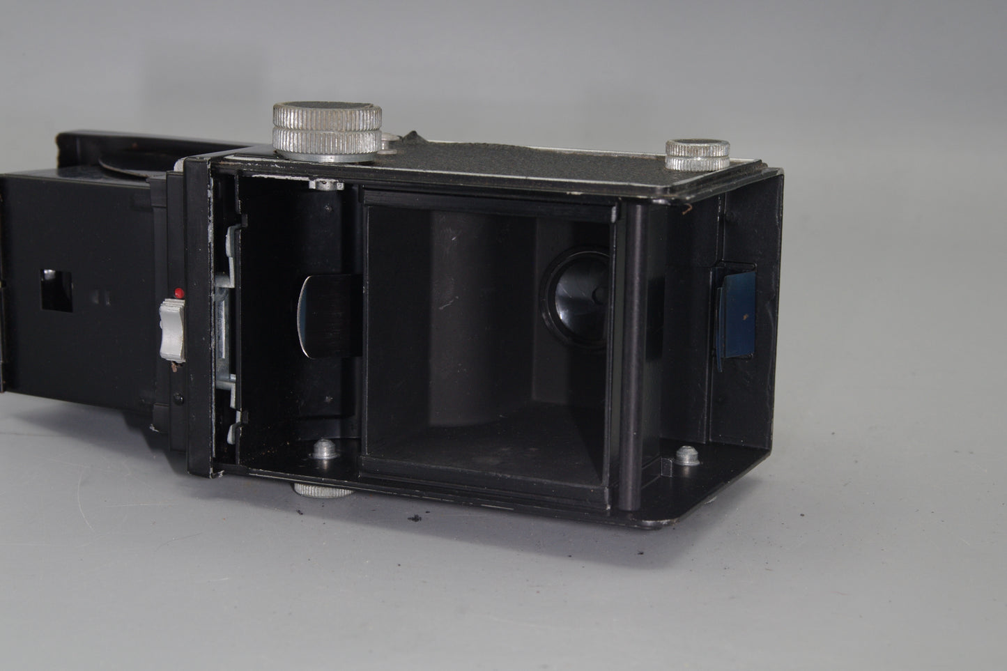 Photina Reflex TLR – 120 Film – Shutter Working – Focus Screen Broken – Rare German Twin Lens