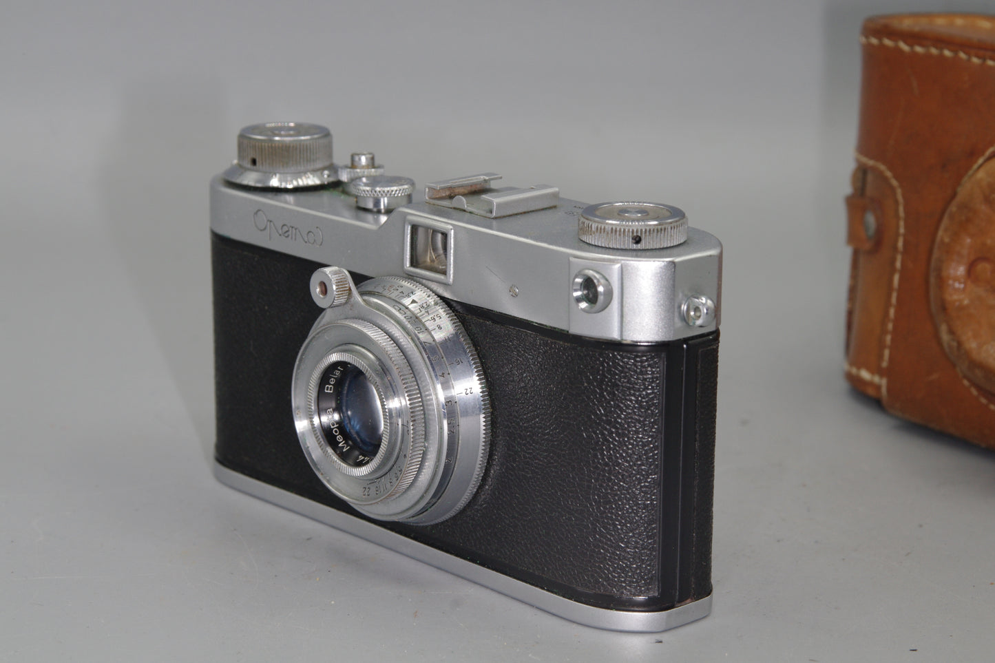 Meopta Opema II Rangefinder – 45mm f/2.8 Belar Lens – Czech Leica-Style – Cased