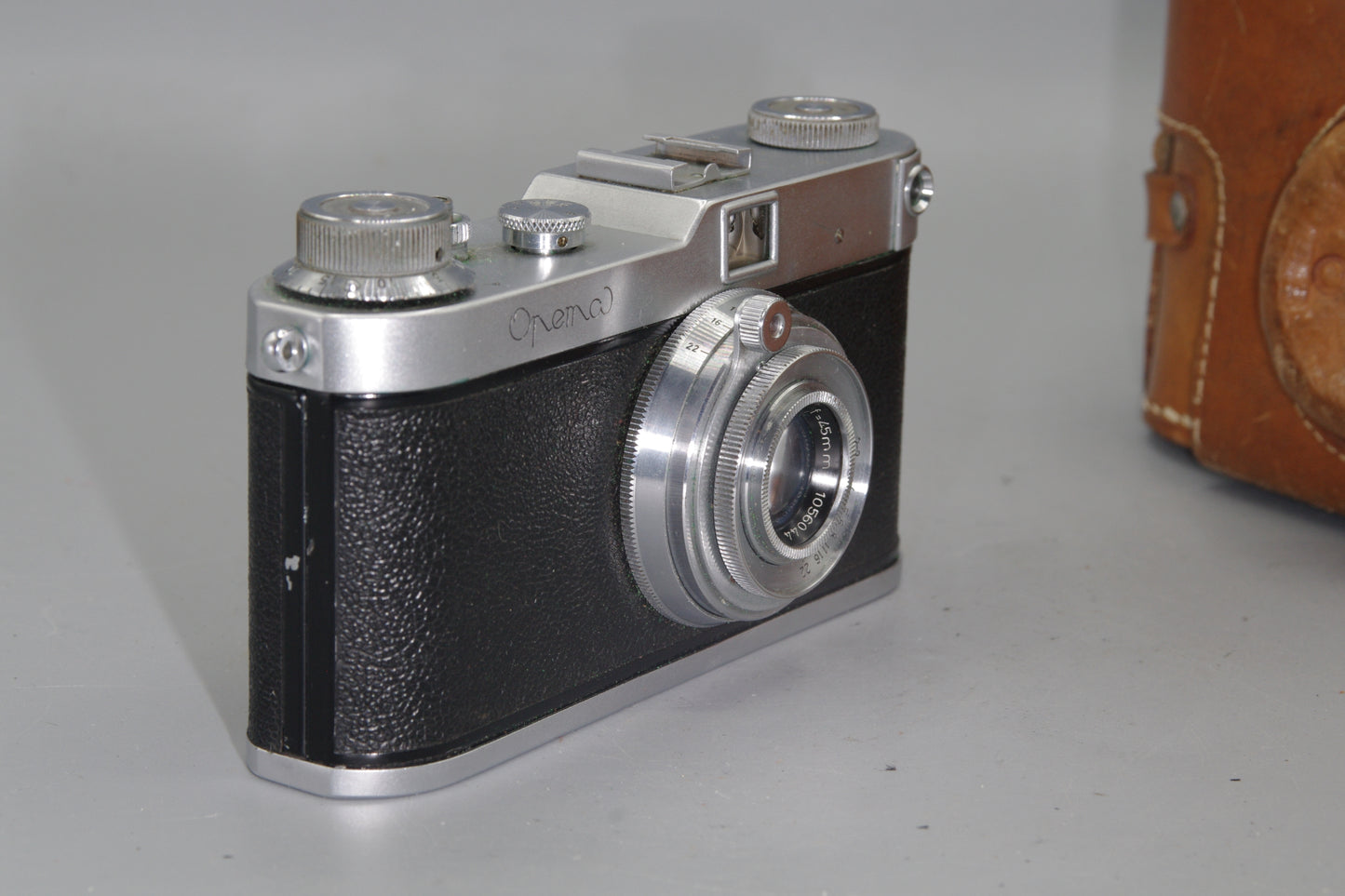 Meopta Opema II Rangefinder – 45mm f/2.8 Belar Lens – Czech Leica-Style – Cased