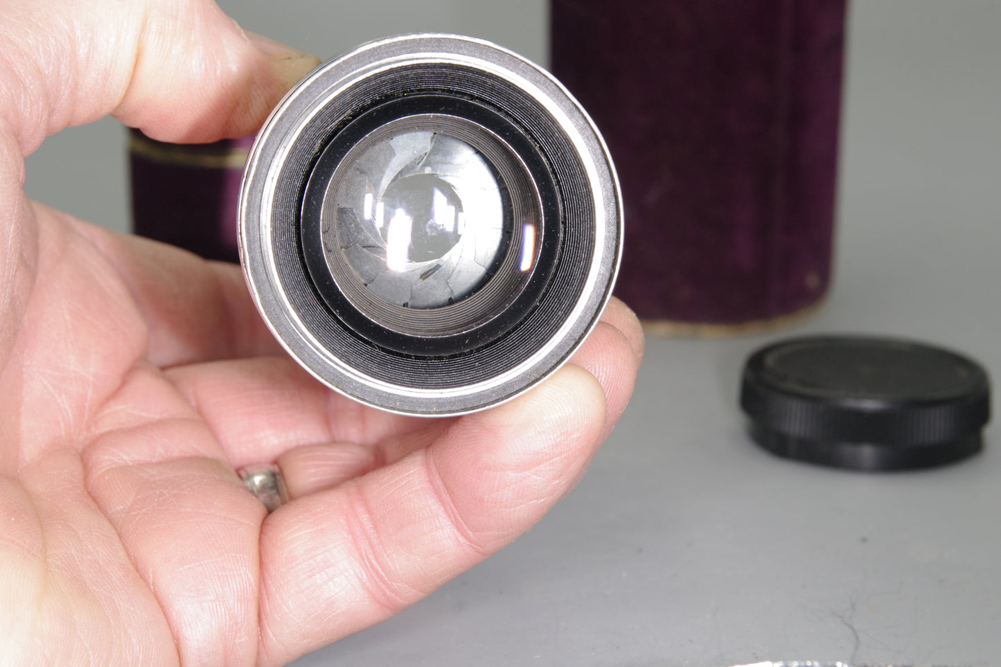 Corfield Lumar 100mm f/4 M39 Lens + Matched Viewfinder – Boxed – Leica LTM Fit
