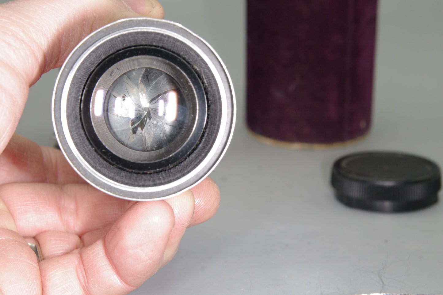 Corfield Lumar 100mm f/4 M39 Lens + Matched Viewfinder – Boxed – Leica LTM Fit