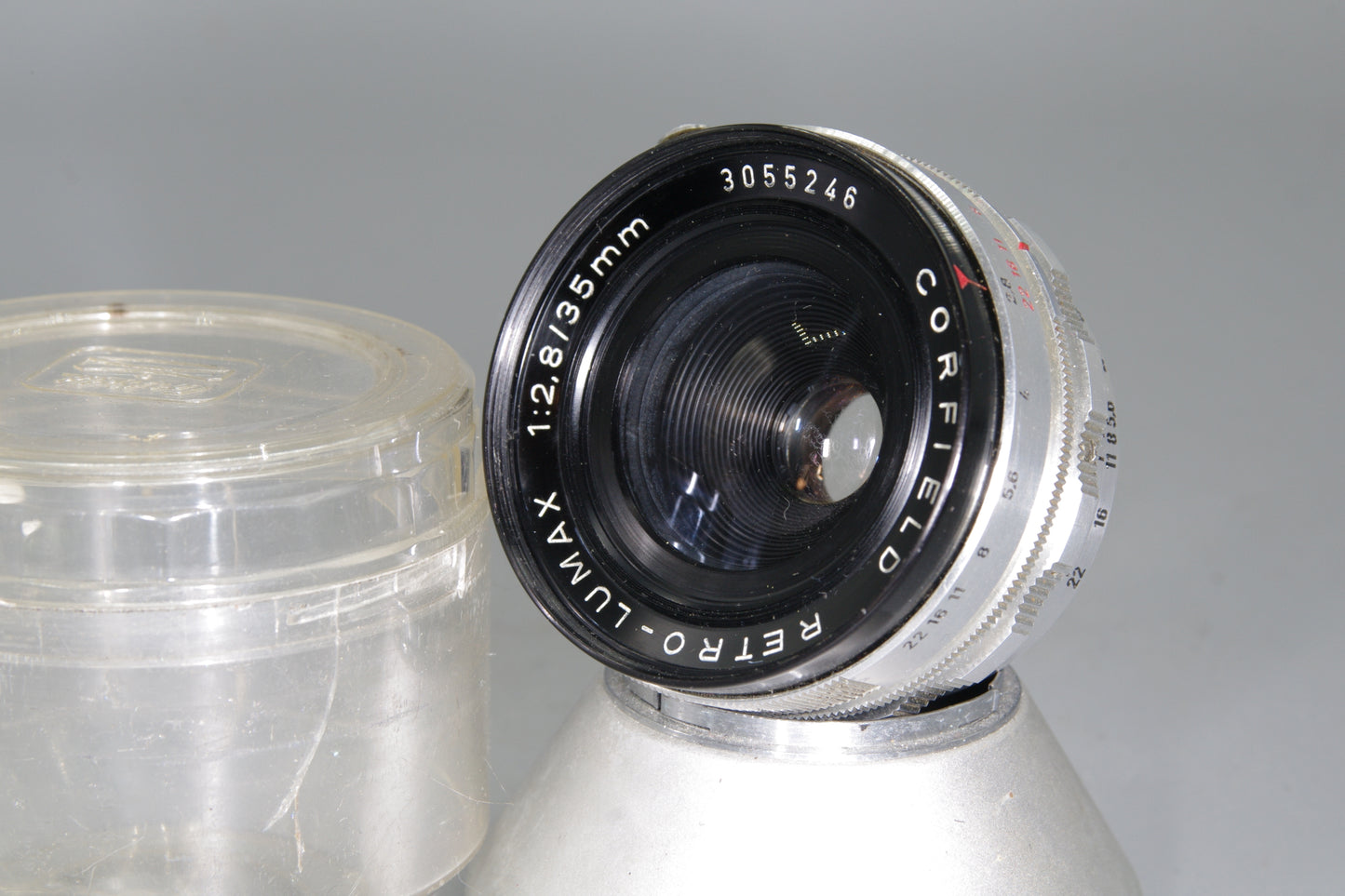 Very Rare Corfield Retro-Lumax 35mm F/2.8 M42 Lens in keeper