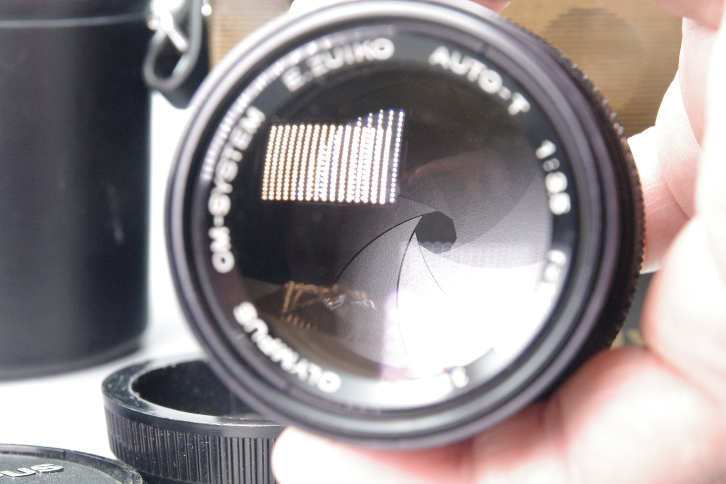 Olympus E.Zuiko 135mm f/3.5 Lens – OM Mount – Excellent Condition – Case & Box